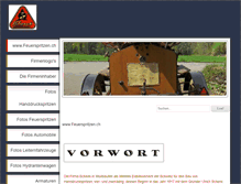 Tablet Screenshot of feuerspritzen.ch